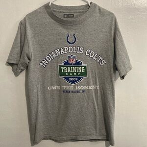 Colts tee 2009 training camp size small